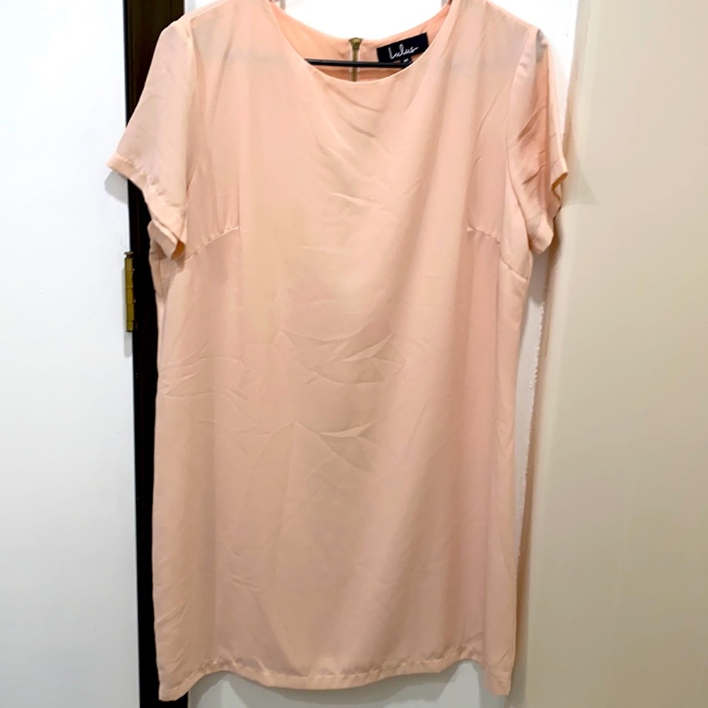 Lulus blush Shift dress